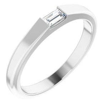 Load image into Gallery viewer, 1/10 CT Diamond Stackable Ring

