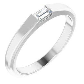 1/10 CT Diamond Stackable Ring