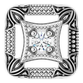 .04 CT Diamond Vintage-Inspired Pendant
