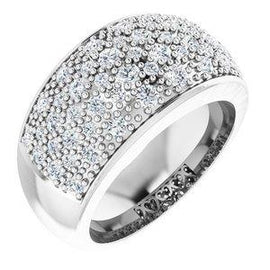 1 CTW Diamond Micro Pave Ring