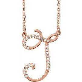 1/10 CTW Diamond Initial A 16