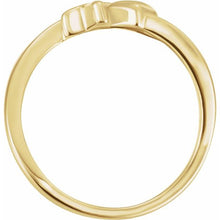 Load image into Gallery viewer, Cross &amp; Heart Chastity Ring
