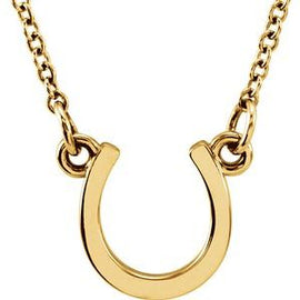 Vermeil Tiny Posh® Horseshoe 16-18