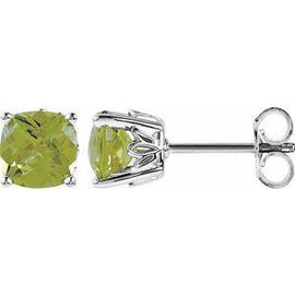 Chatham® Lab-Created Emerald Earrings