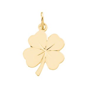 18x14 mm 4 Leaf Clover Charm