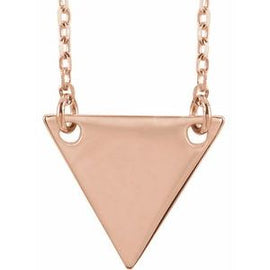 Gold Plated Geometric 18