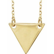 Load image into Gallery viewer, Gold Plated Geometric 18&quot; Necklace
