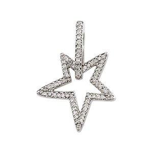 1/3 CTW Diamond Star Pendant