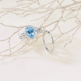 1/3 CTW Diamond Two-Stone Ring