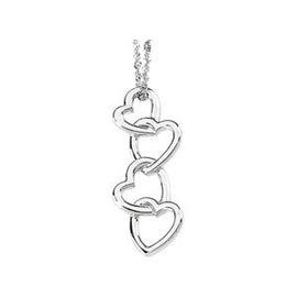 Linked Hearts Pendant