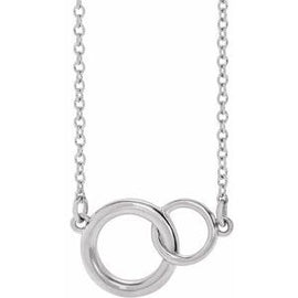 15.5x9.7 mm Interlocking Circle 16-18