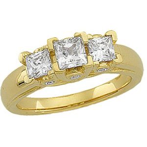 1 1/3 CTW Diamond Anniversary Ring