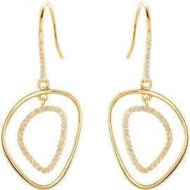 3/8 CTW Diamond Earrings