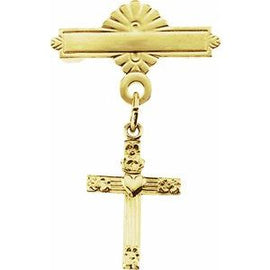 Cross Baptismal Pin