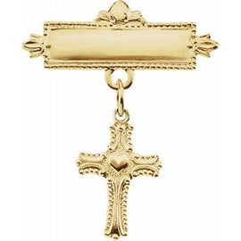 Cross Baptismal Pin