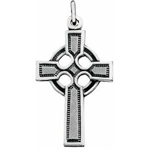 Celtic-Inspired Cross Pendant