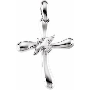 Cross with Dove Pendant